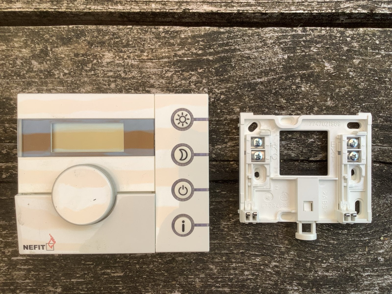 Nefit ModuLine 200 EV18320 Klokthermostaat, Ophalen, Gebruikt