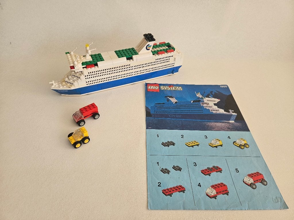 LEGO 1955 Color Line Ferry – Compleet, Gebruikt, Overige thema's, Lego, Compleet