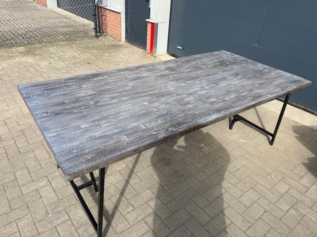 tafel te koop, Ophalen, Gebruikt, 200 cm of meer, 50 tot 100 cm
