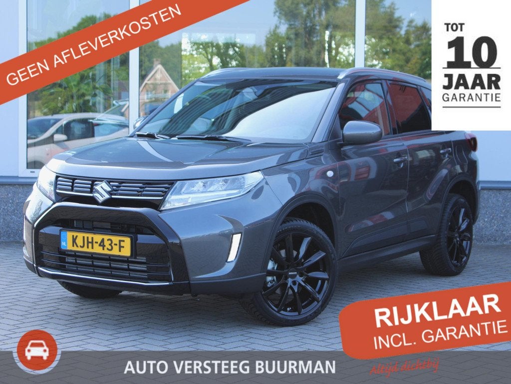 Suzuki Vitara 1.4 Boosterjet Smart Hybrid Black Rhino Editio, 12 maanden, Stof, 4 cilinders, Origineel Nederlands