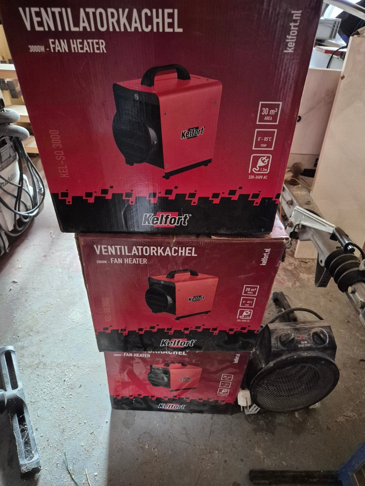 Ventilator kachels, Ophalen, 30 tot 80 cm, Kachel, Minder dan 60 cm