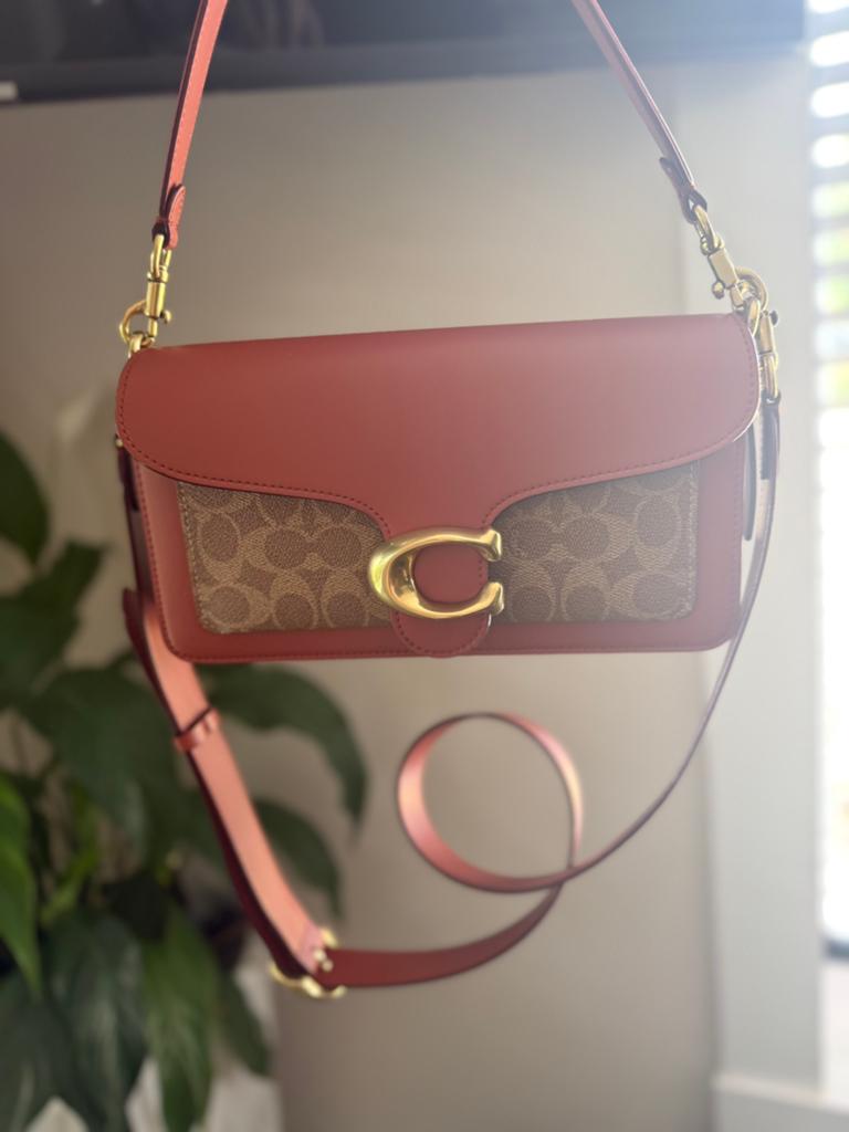 Coach tabby signature 26, Ophalen of Verzenden, Zo goed als nieuw, Zwart, Handtas