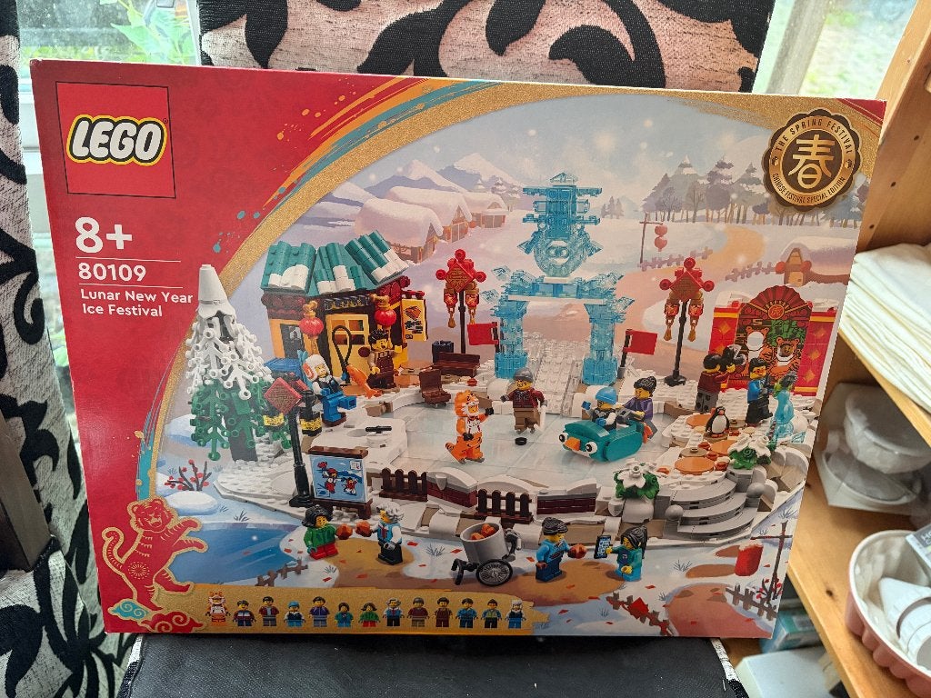Lego 80109 Lunar New Year Ice Festival, Lego, Ophalen of Verzenden, Complete set, Compleet
