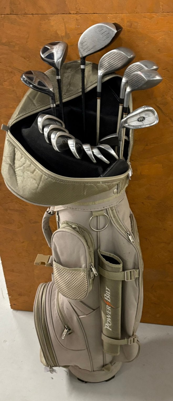 Golfset PowerBilt Dynasty - 4-8, PW, SW & 1W, 3W, 5W, Ophalen, Gebruikt, Set, Overige merken