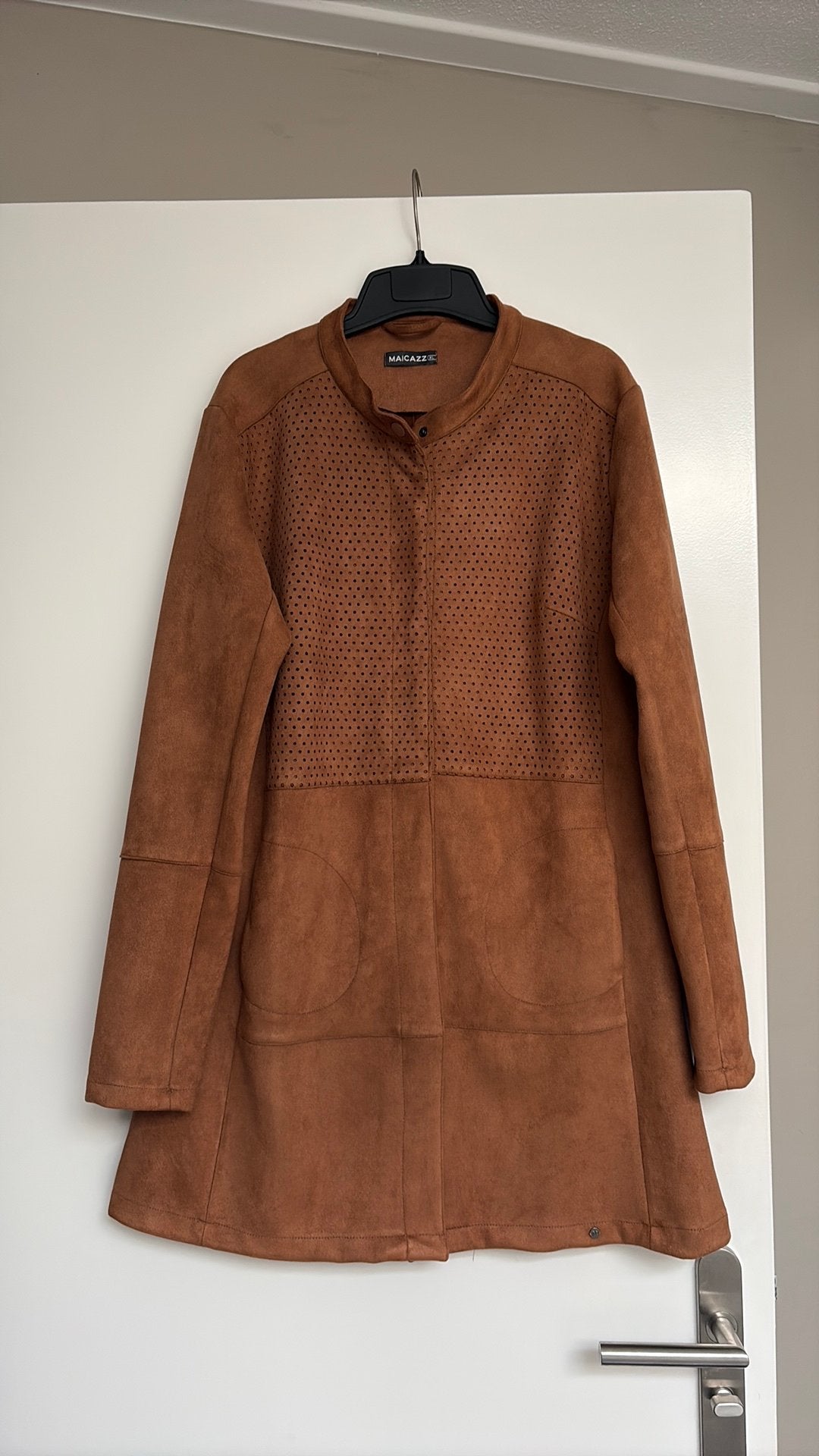 Mooie Maicazz lange blazer, Kleding | Dames, Ophalen of Verzenden, Zo goed als nieuw, Maat 46/48 (XL) of groter