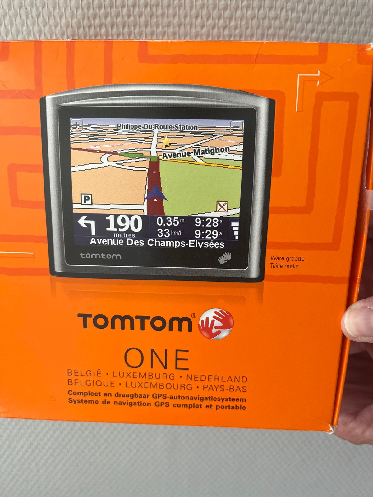 TomTom ONE GPS Navigatiesysteem - België, Luxemburg, Nederla, Ophalen, Gebruikt