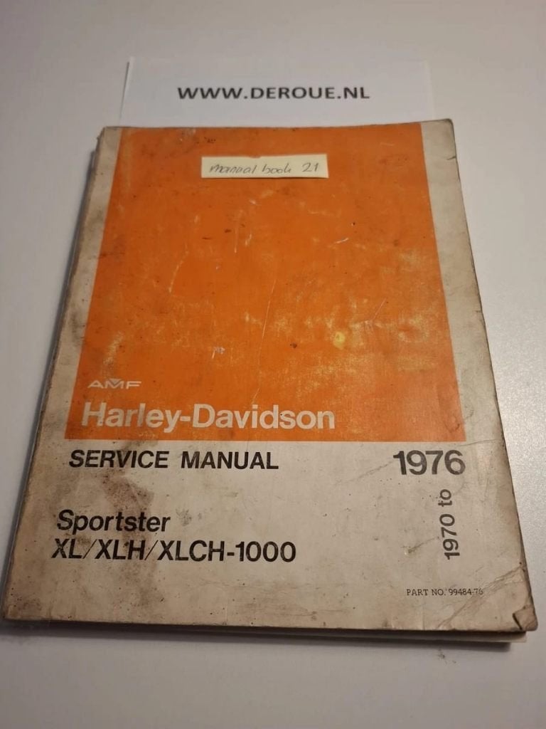 MANUAL BOOK 21 AMF SERVICE MANUAL HARLEY, Ophalen of Verzenden, Gelezen, Onbekend, Merk of Model