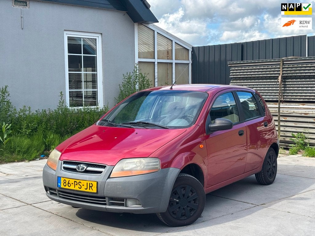 Daewoo Kalos 1.2 Pure | APK tot 26-02-2027 | 79.989 km NAP |, Auto's, Daewoo, Voorwielaandrijving, 1150 cc, 15 km/l, Gebruikt