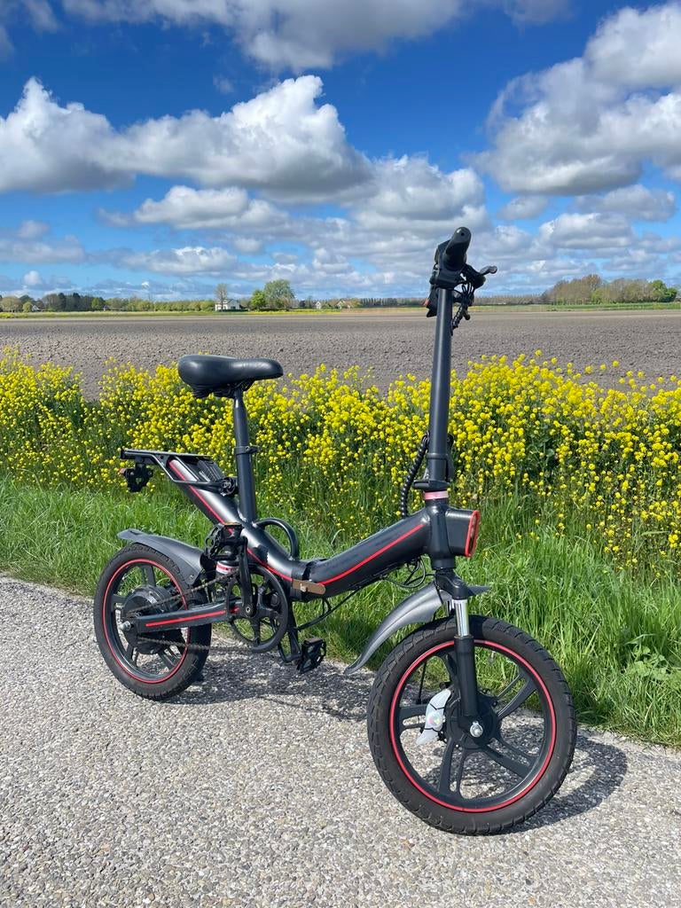 Vouwfiets Ouxi v5, Velgrem, 14 tot 16 inch, Versnellingen, Zo goed als nieuw