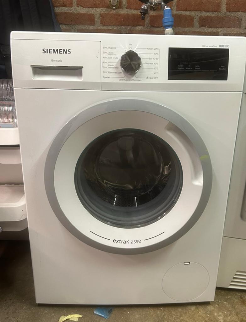 Siemens WM14N096NL wasmachine, Ophalen, Zo goed als nieuw, 85 tot 90 cm, 1200 tot 1600 toeren