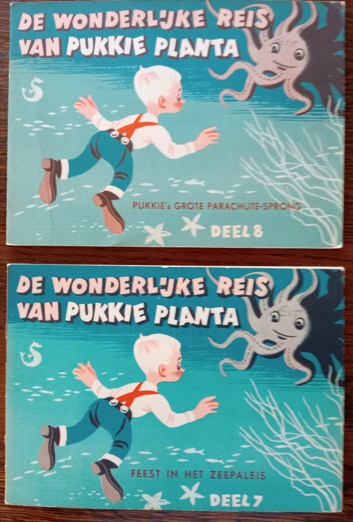 De wonderlijke reis van Pukkie Planta deel 7 en 8, Ophalen of Verzenden, Zo goed als nieuw, Fictie algemeen