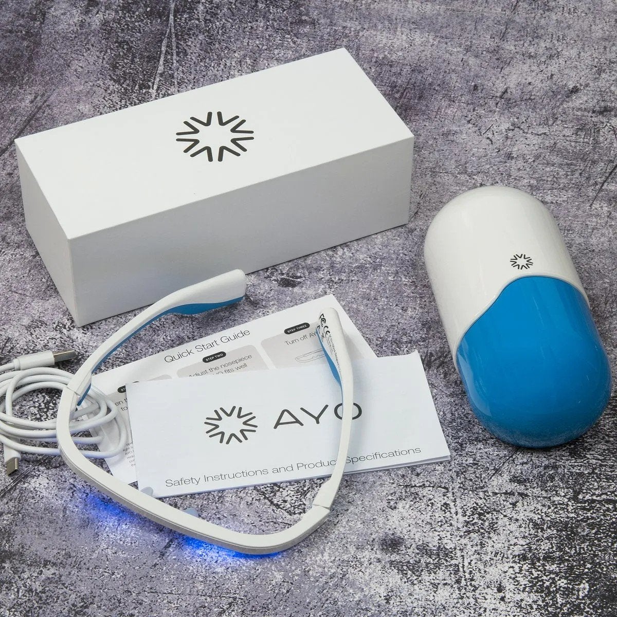AYOlite Lichttherapie Bril - Verbeter je energie en slaap, Ophalen of Verzenden, Zo goed als nieuw, Ogen, Overige typen