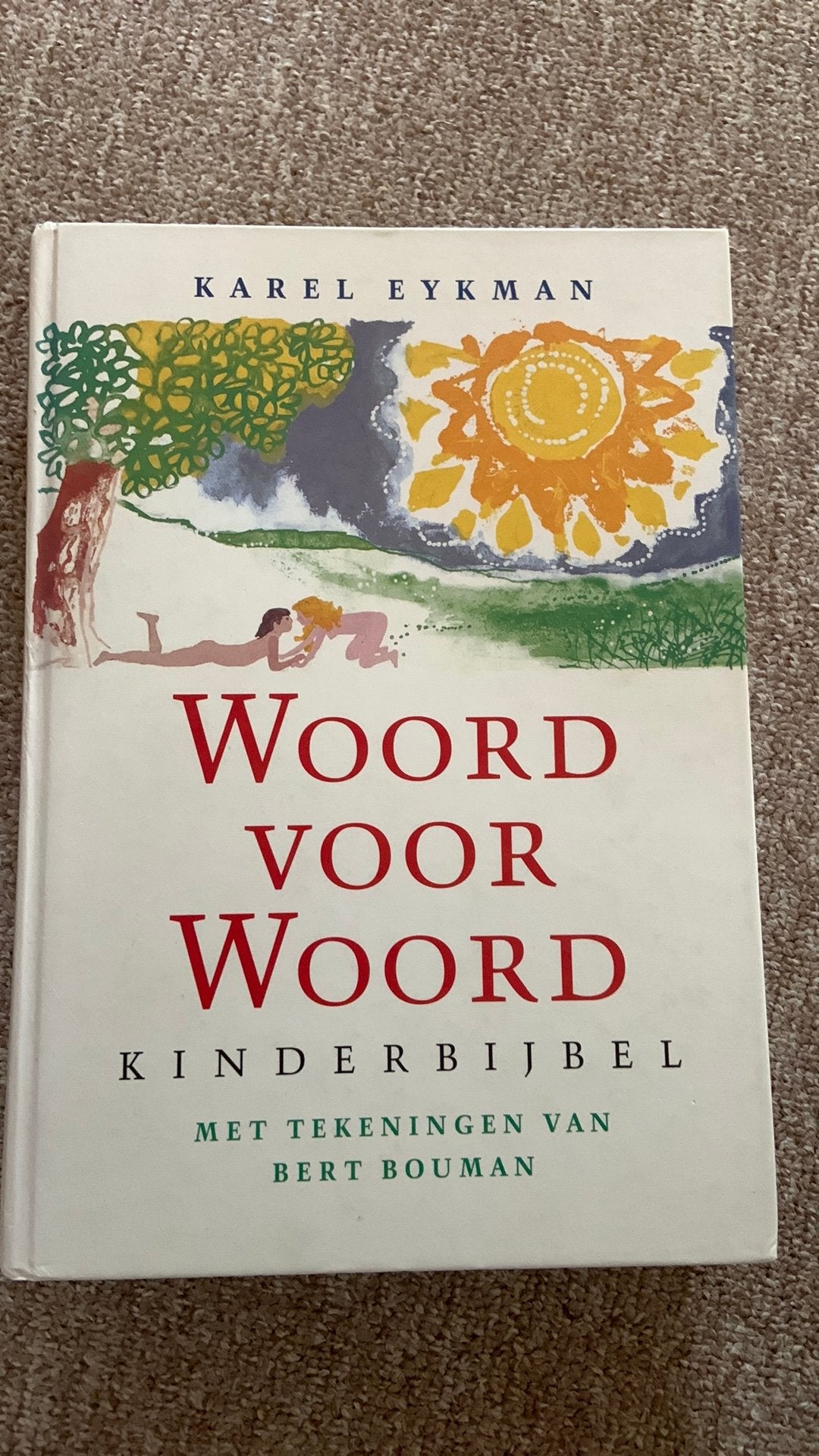 Karel Eykman - Woord voor woord kinderbijbel, Ophalen, Non-fictie, Zo goed als nieuw, Karel Eykman