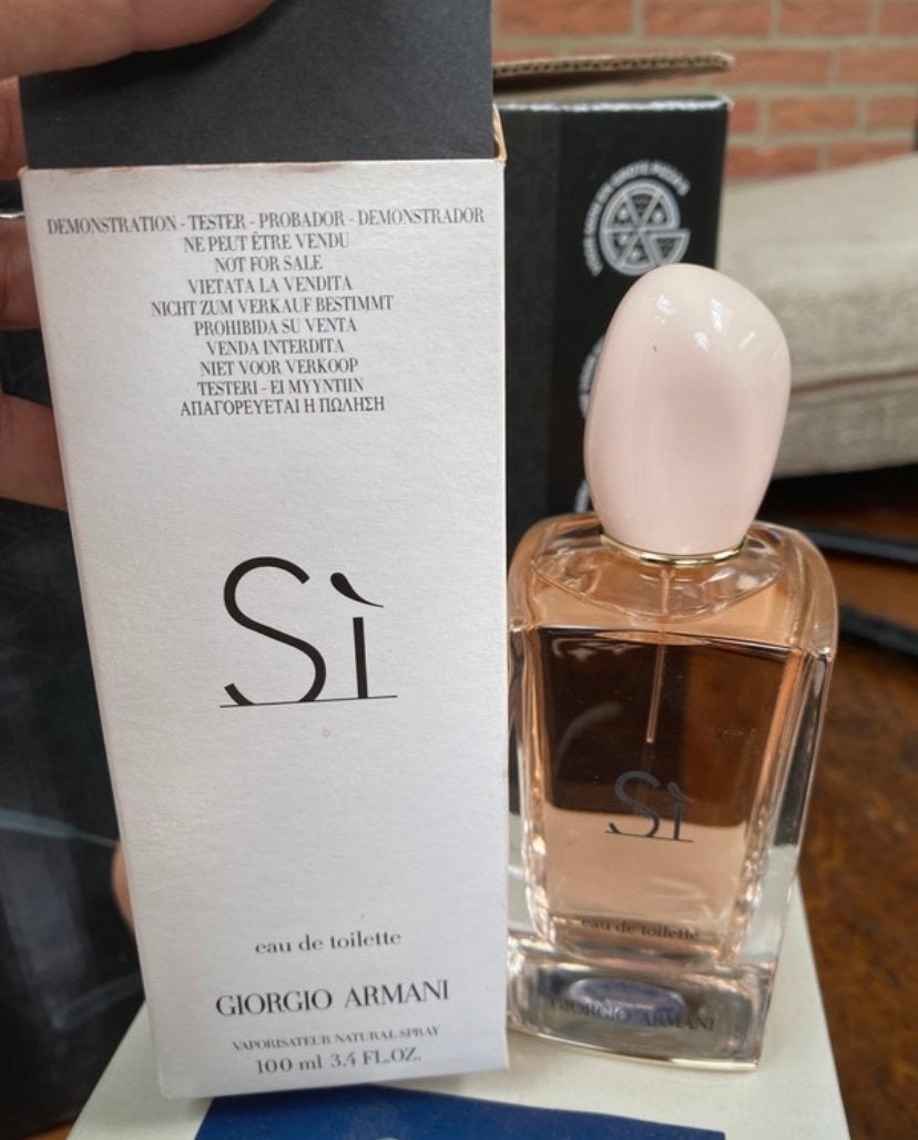 Giorgio Armani Sì Eau de Toilette - 100 ml (Tester), Ophalen of Verzenden, Nieuw