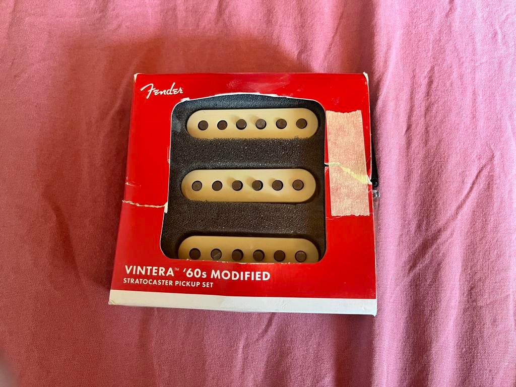 Fender Vintera 60’s Modified pickup set, Ophalen of Verzenden, Zo goed als nieuw, Elektrische gitaar