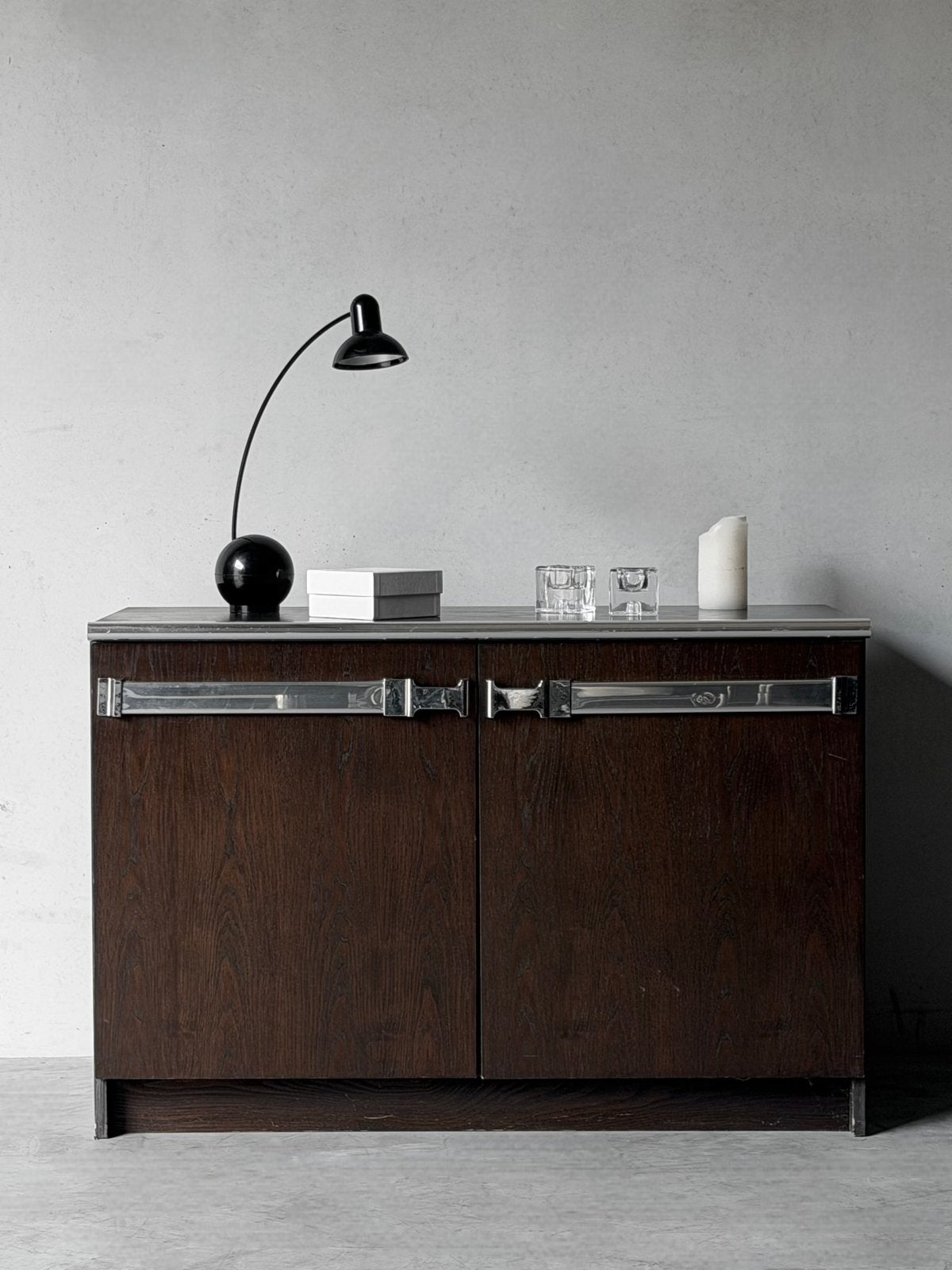 Vintage Design Italiaanse Dressoir,  1970, Ophalen, Zo goed als nieuw, 25 tot 50 cm