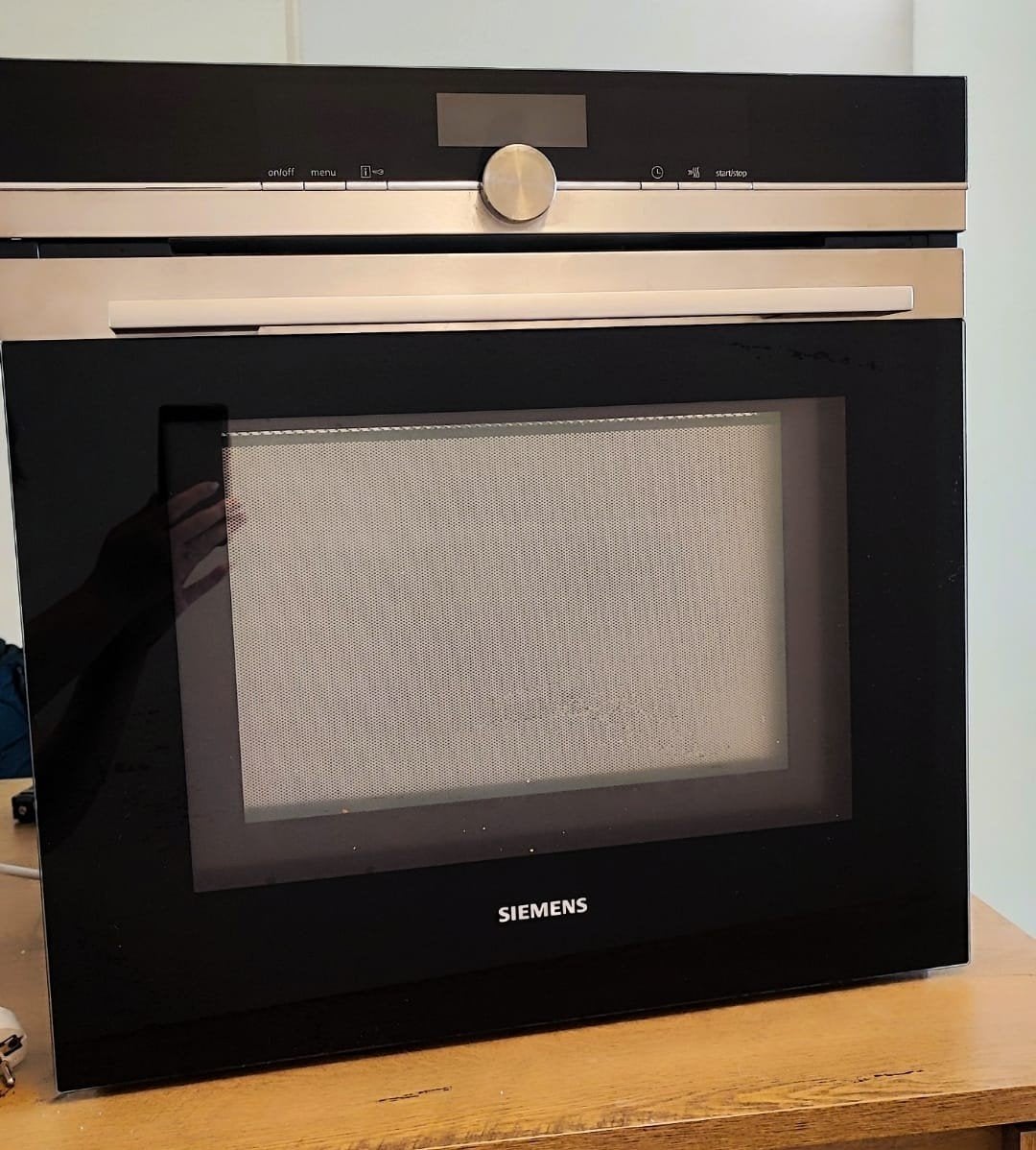 Siemens Combi-oven HM636GNS1 iQ700 - Zo goed als nieuw, Witgoed en Apparatuur, Ovens, Ophalen, 45 tot 50 cm, Siemens, Inbouw