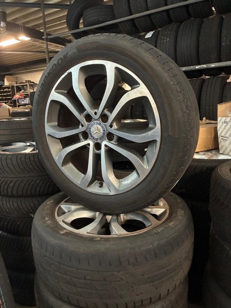 Mercedes c-klasse velgenset, Auto-onderdelen, Ophalen, Banden en Velgen, 17 inch, Personenwagen