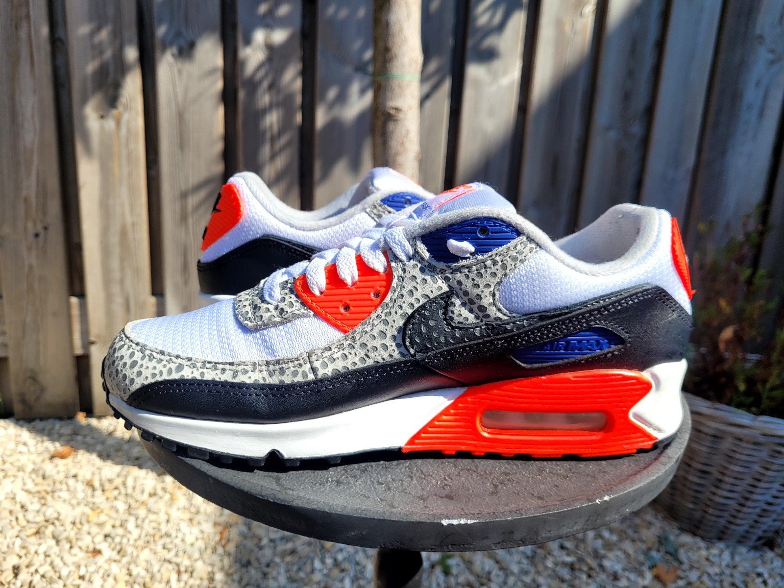 Nike Air Max 90 Kiss My Airs "Infrared Safari" maat 40,5, Kleding | Dames, ManolaSneakers@gmail.com, 5151AS, Overige kleuren, Nike