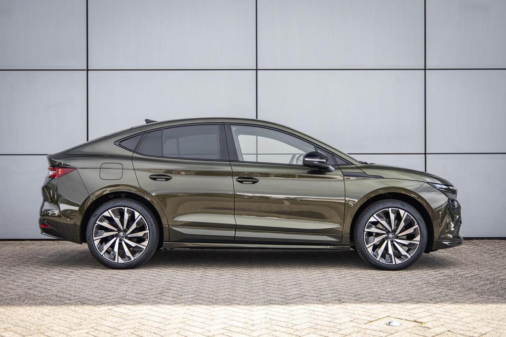 Skoda Enyaq Coupé 60 204pk Sportline | Trekhaak Wegklapbaar, Auto's, Automaat, 12 maanden, 1906 kg, 63 kWh