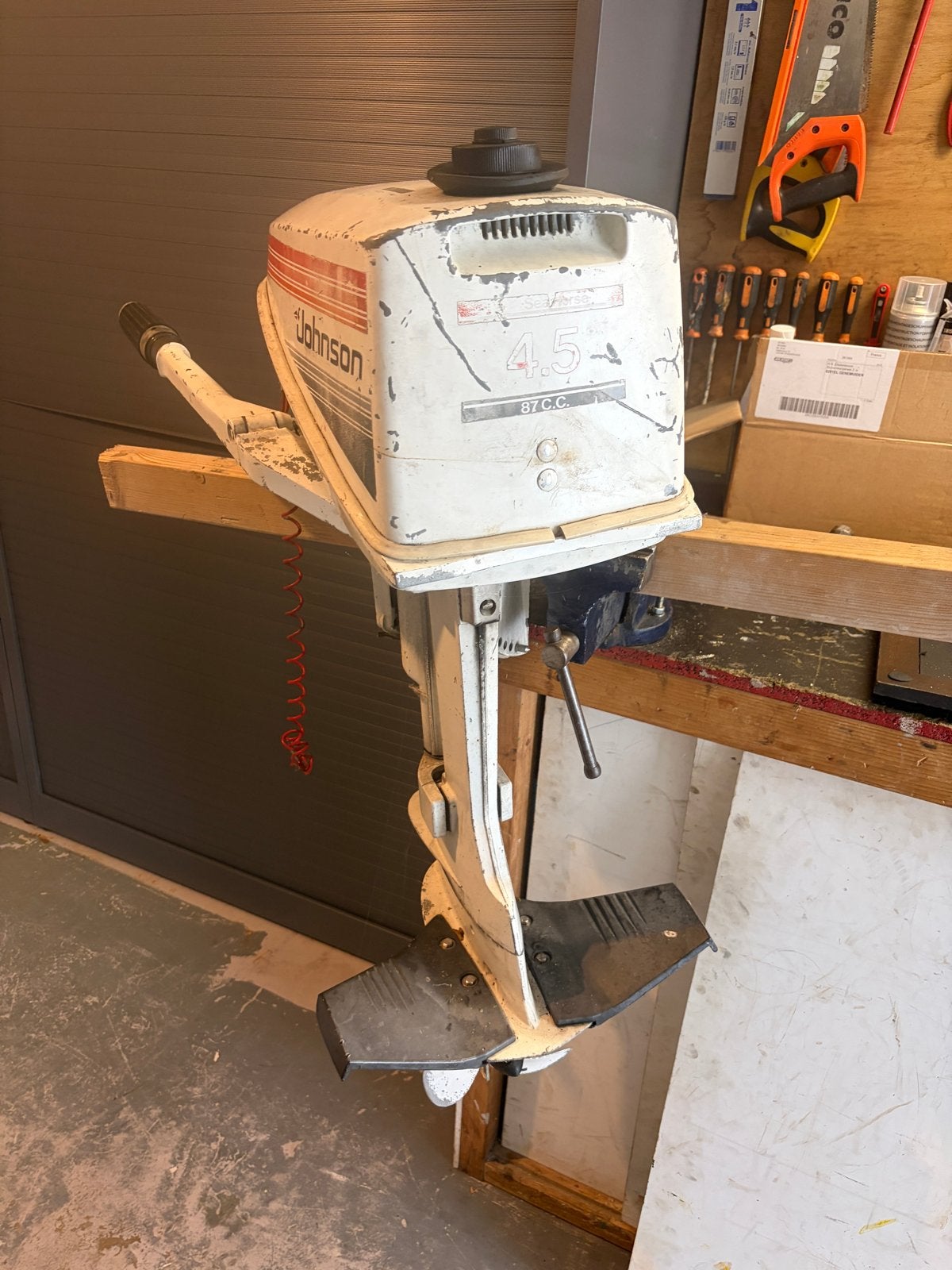 Johnson buitenboordmotor 4,5 pk 2-takt, Ophalen of Verzenden, Gebruikt