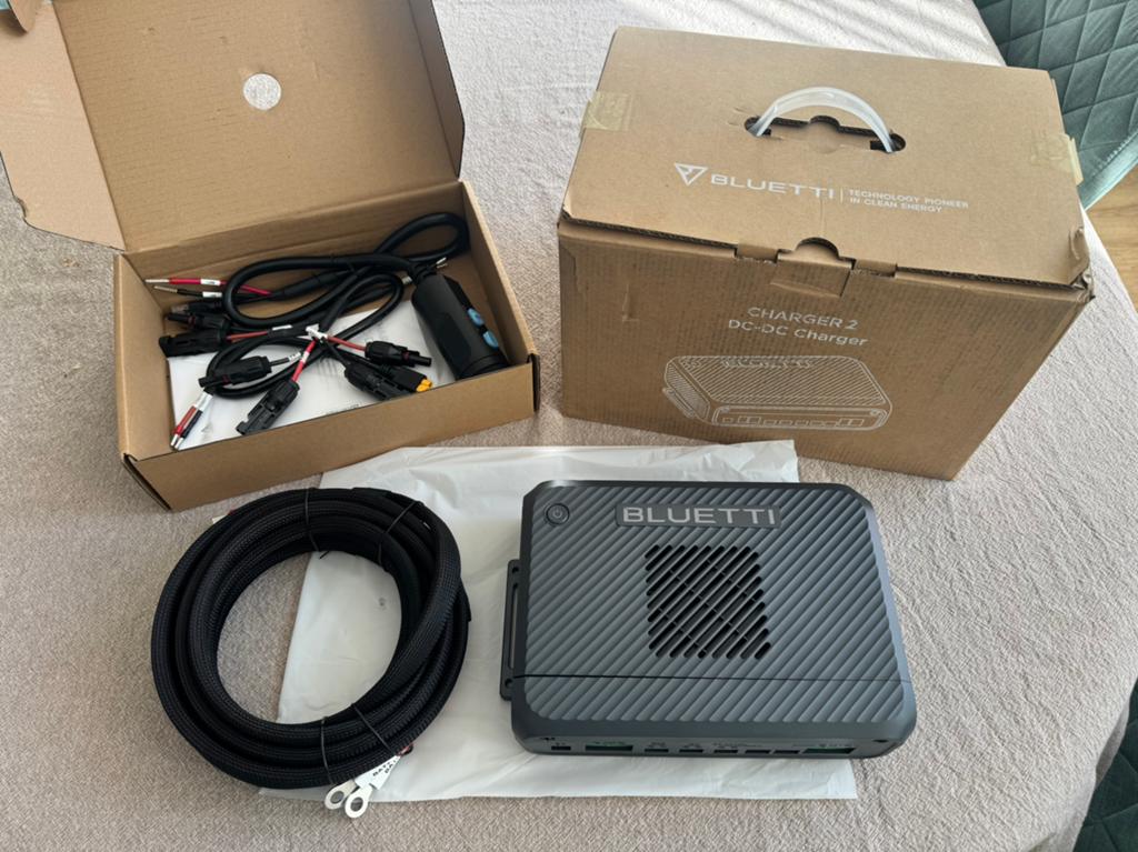 Bluetti Charger 2 incl. DC kabel z.g.a.n.!, Ophalen of Verzenden, Zo goed als nieuw
