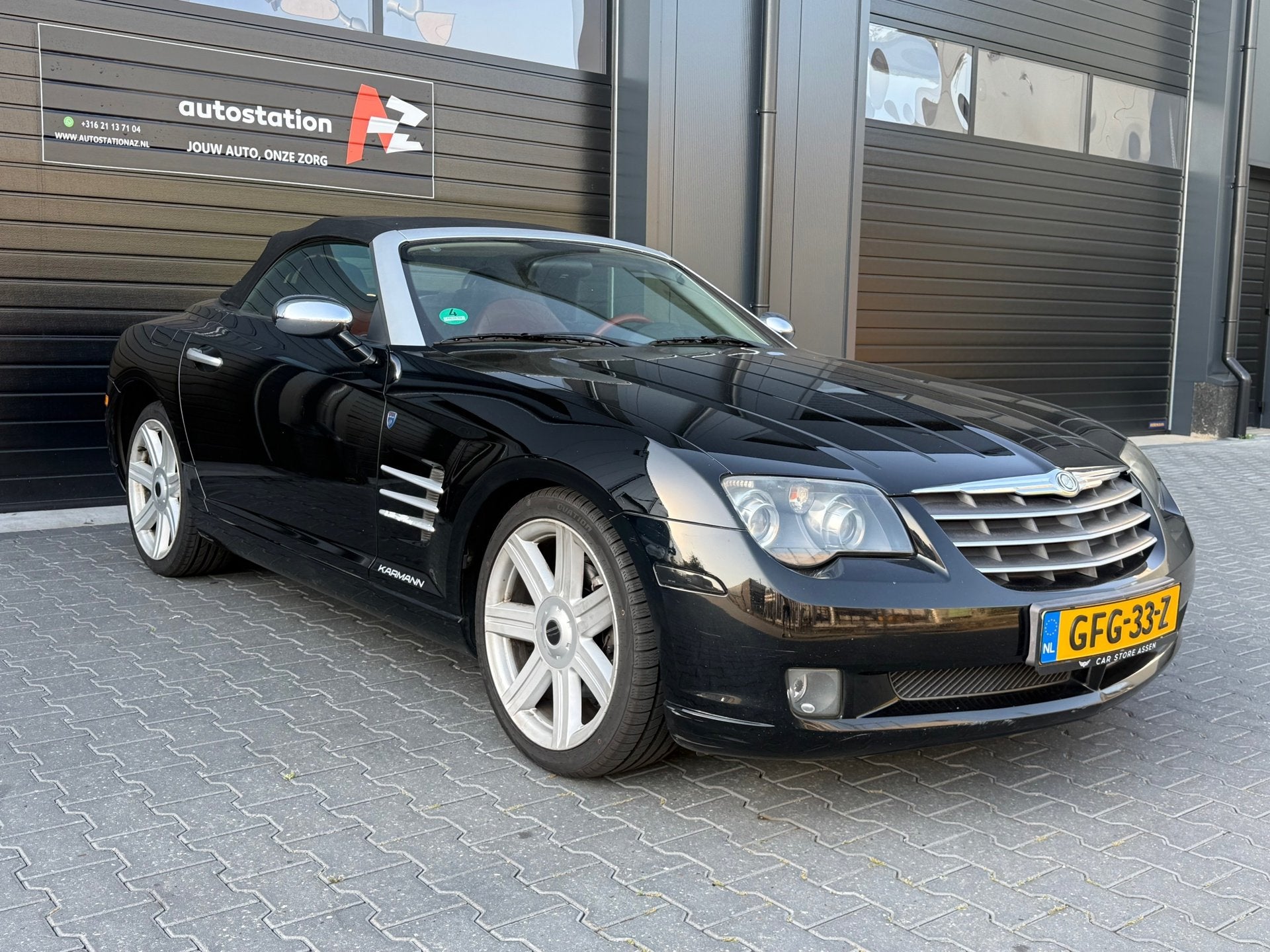 Chrysler Crossfire Cabrio 3.2 V6 Limited, Auto's, Chrysler, Bedrijf, Te koop, Crossfire, ABS, Airbags, Airconditioning, Automatische klimaatregeling