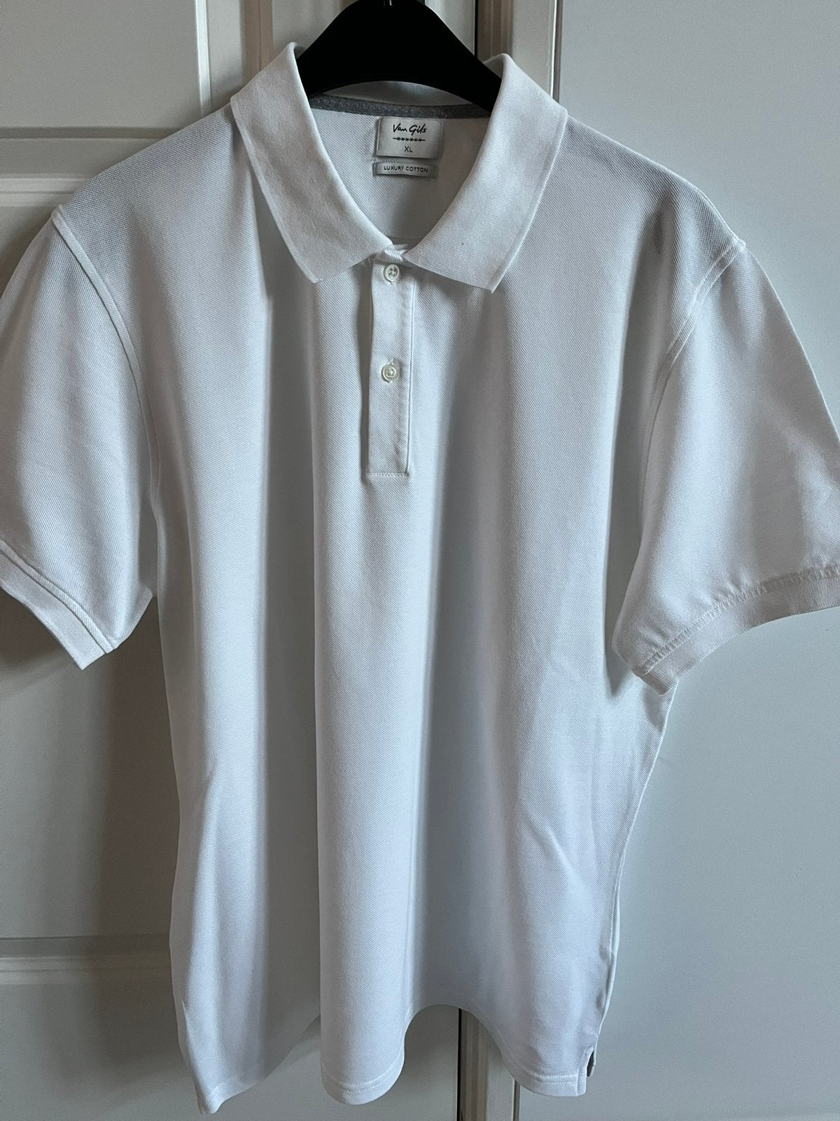 Van Gils witte polo maat XL, Ophalen of Verzenden, Zo goed als nieuw, Wit