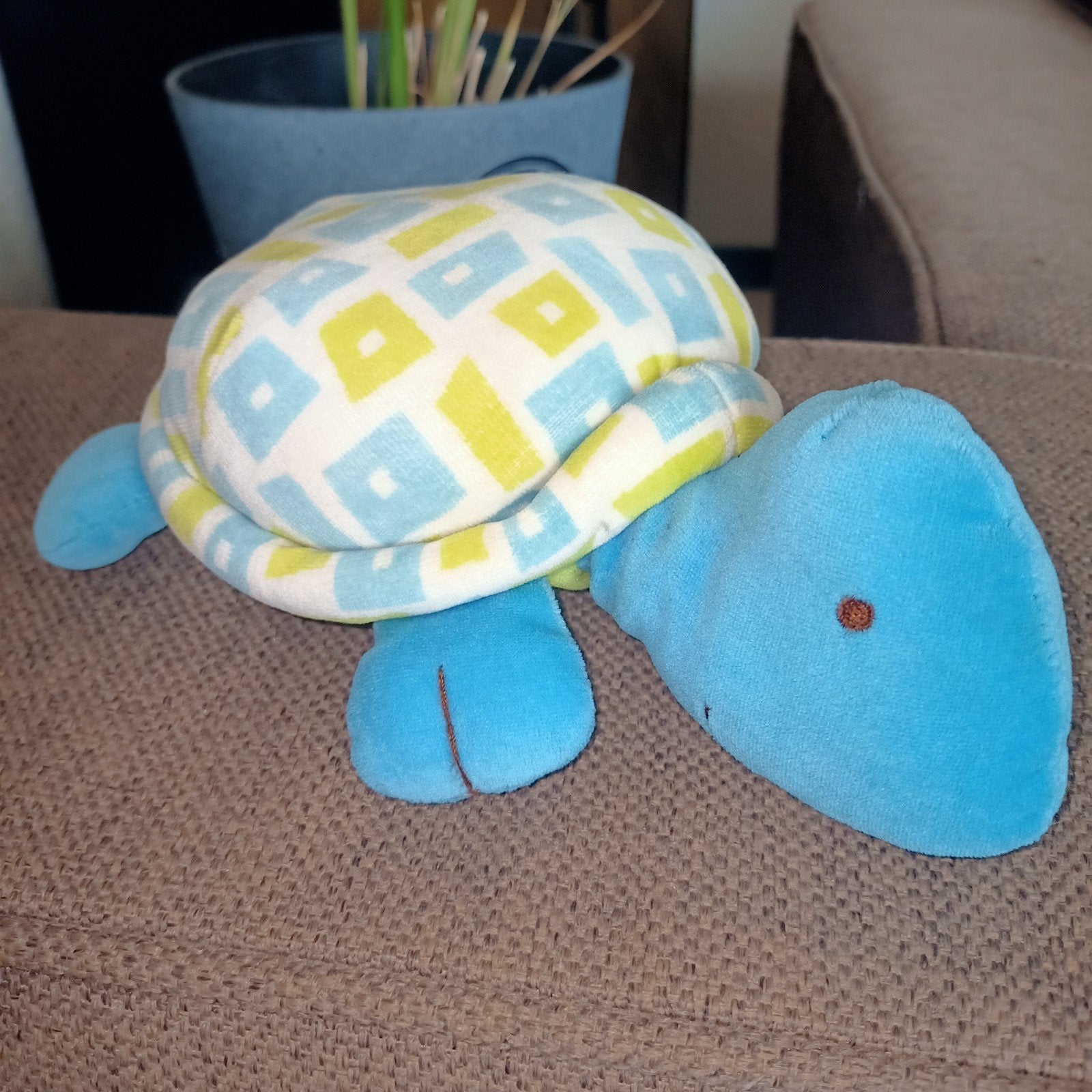 Uni toys schilpad muziekdoos., Met geluid, Gebruikt, Overige merken, Overige typen