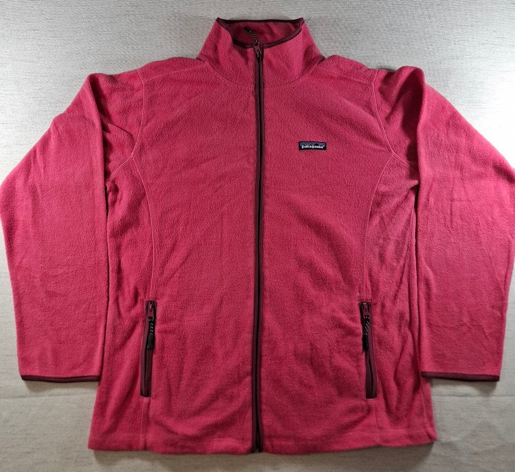 Patagonia Fleece Jas – Roze, Maat Dames L, Maat 38/40 (M), Verzenden, Patagonia, Zo goed als nieuw