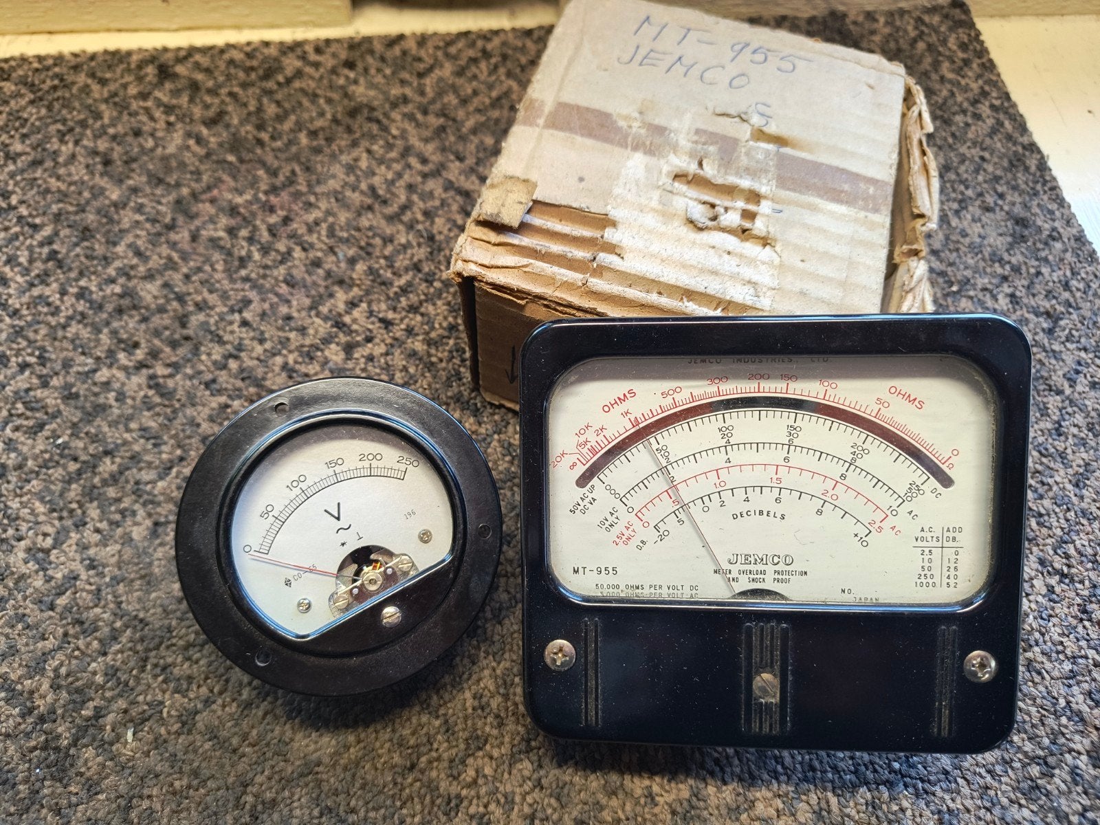 oude meters, Ophalen
