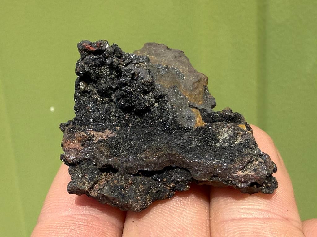 Fulloniet - Goethiet - Mesabiet - bruine Hematiet mineralen, Ophalen of Verzenden, Mineraal