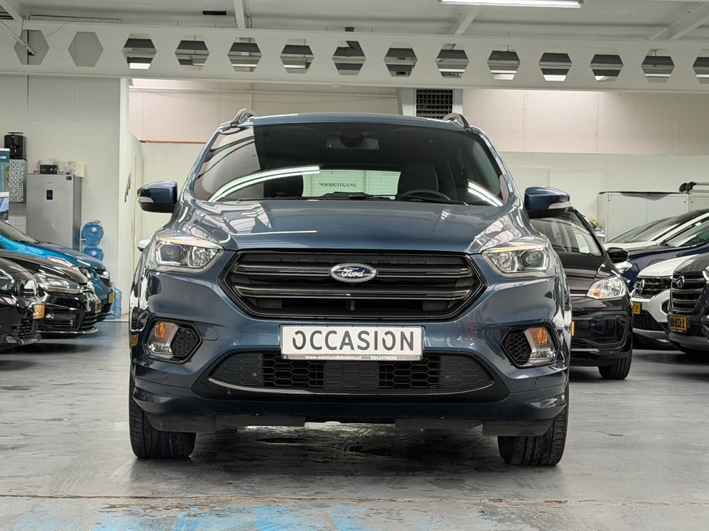 Ford KUGA 1.5 EcoBoost ST Line Apple carplay Navi Pdc, Auto's, Voorwielaandrijving, Euro 6, 4 cilinders, Blauw