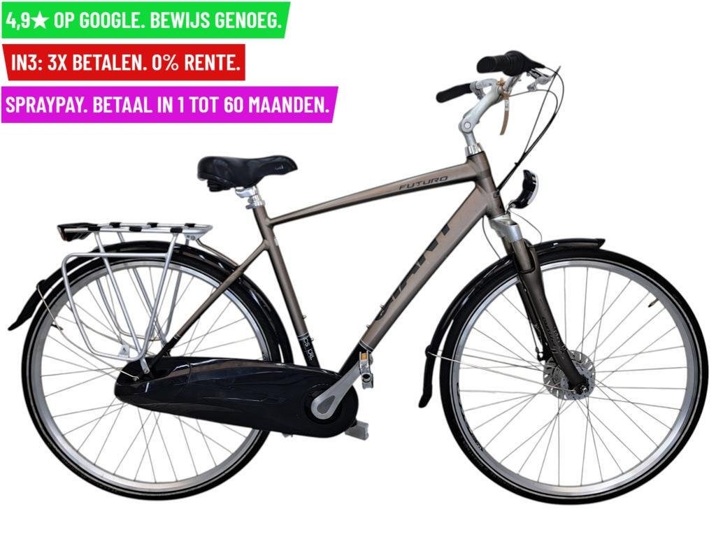 Herenfiets Giant Futuro 28"/55cm/bronzen/8 versnellingen, 9713 Bv Groningen, Gebruikt, Giant, Giant