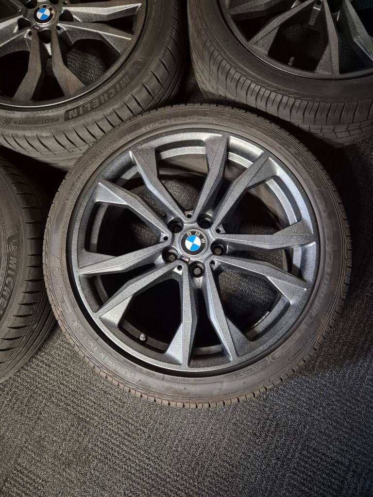 🩶 Orginele BMW M Velgen 19inch 5x112 715M Goede Merk Banden, Gebruikt, Banden en Velgen, Personenwagen, Ophalen