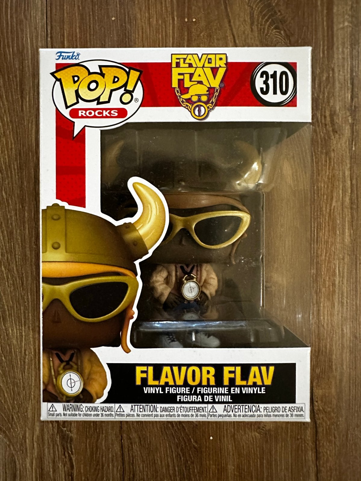 Funko Pop! Rocks: Flavor Flav #310, Ophalen of Verzenden, Nieuw