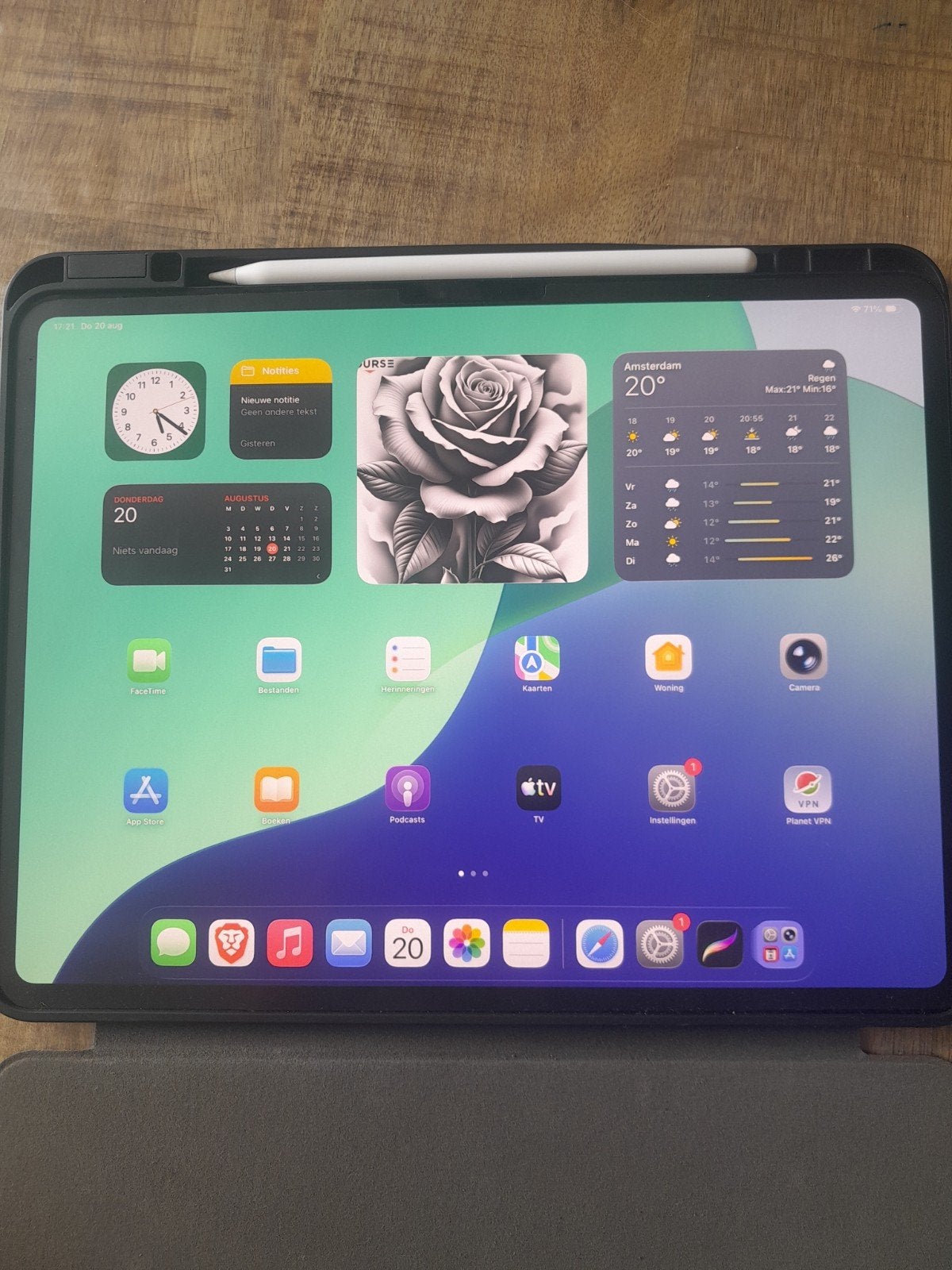 iPad Pro 13 inch (M4) 256GB weinig gebruikt Apple Penci, Computers en Software, Apple iPads, Ophalen, 13 inch of meer, Zwart, Zo goed als nieuw