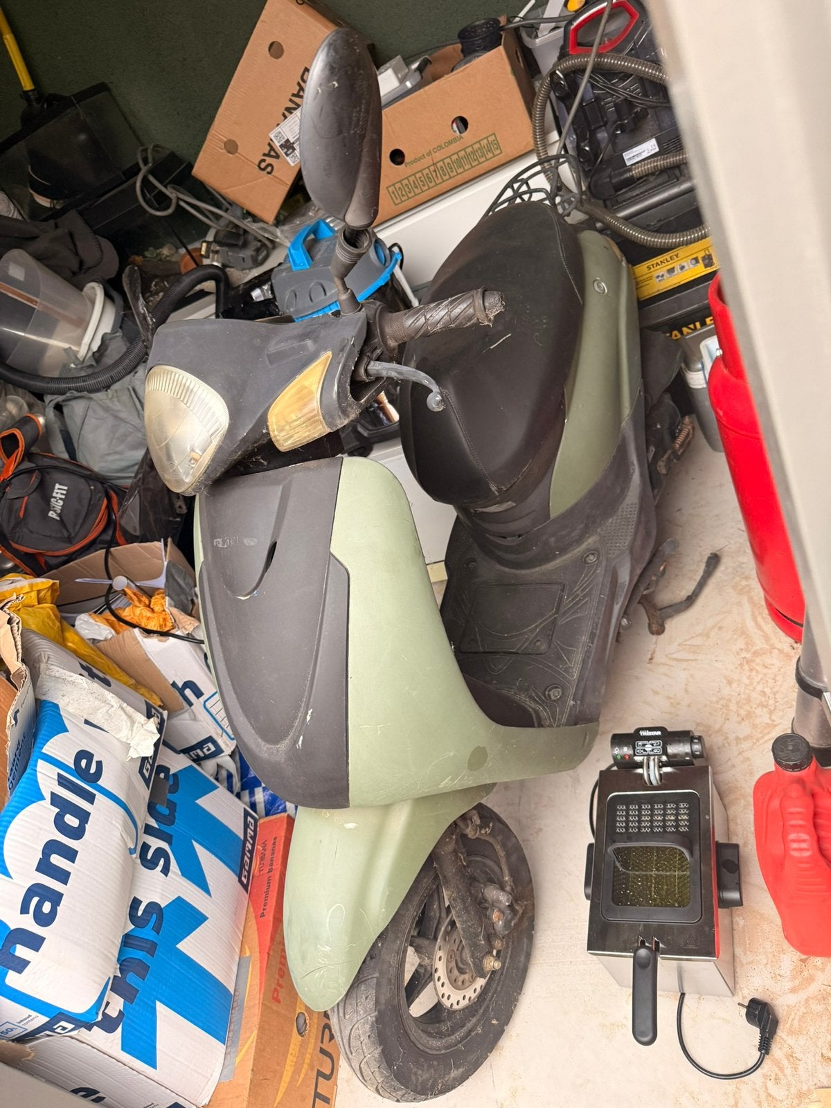 Agm scooter blauw kenteken, Fietsen en Brommers, Brommeronderdelen | Scooters, Ophalen, Gebruikt, Overige typen, Overige merken