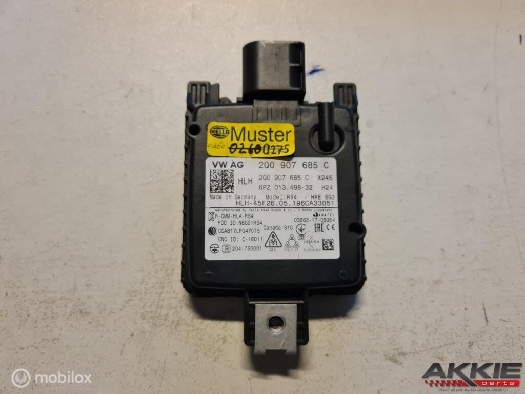 Audi volkswagen Sensor lane assist side assist 2Q0907686D, Gebruikt, Ophalen of Verzenden