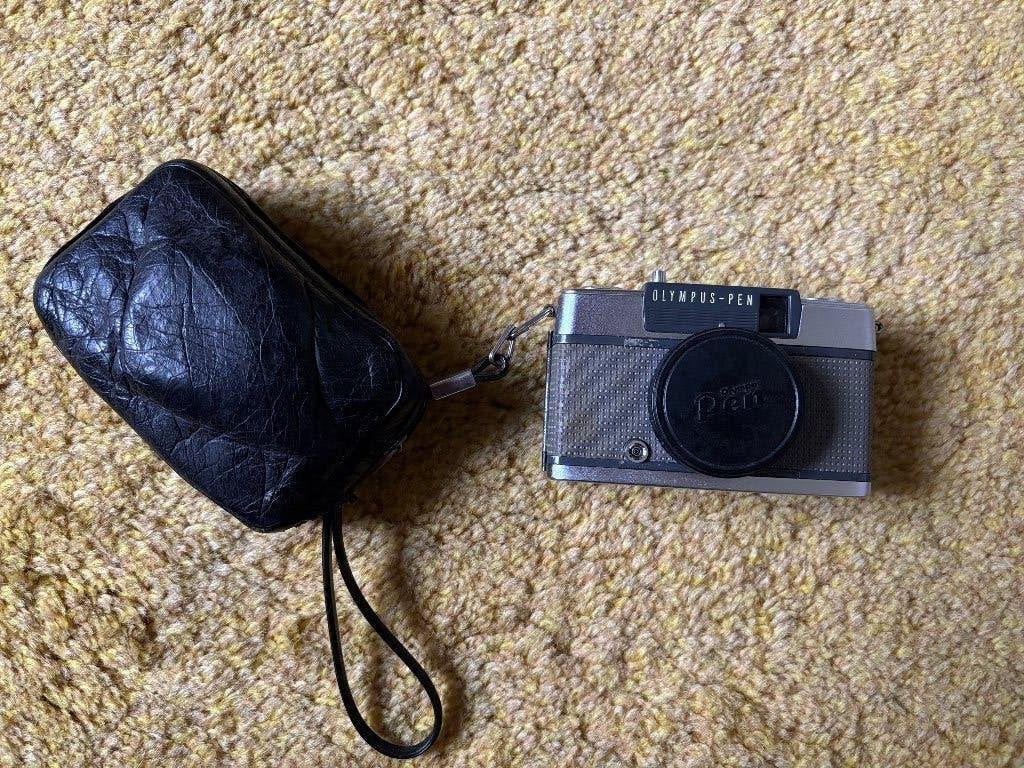 Olympus Pen camera - analoog, Ophalen of Verzenden, Gebruikt, Compact, Olympus