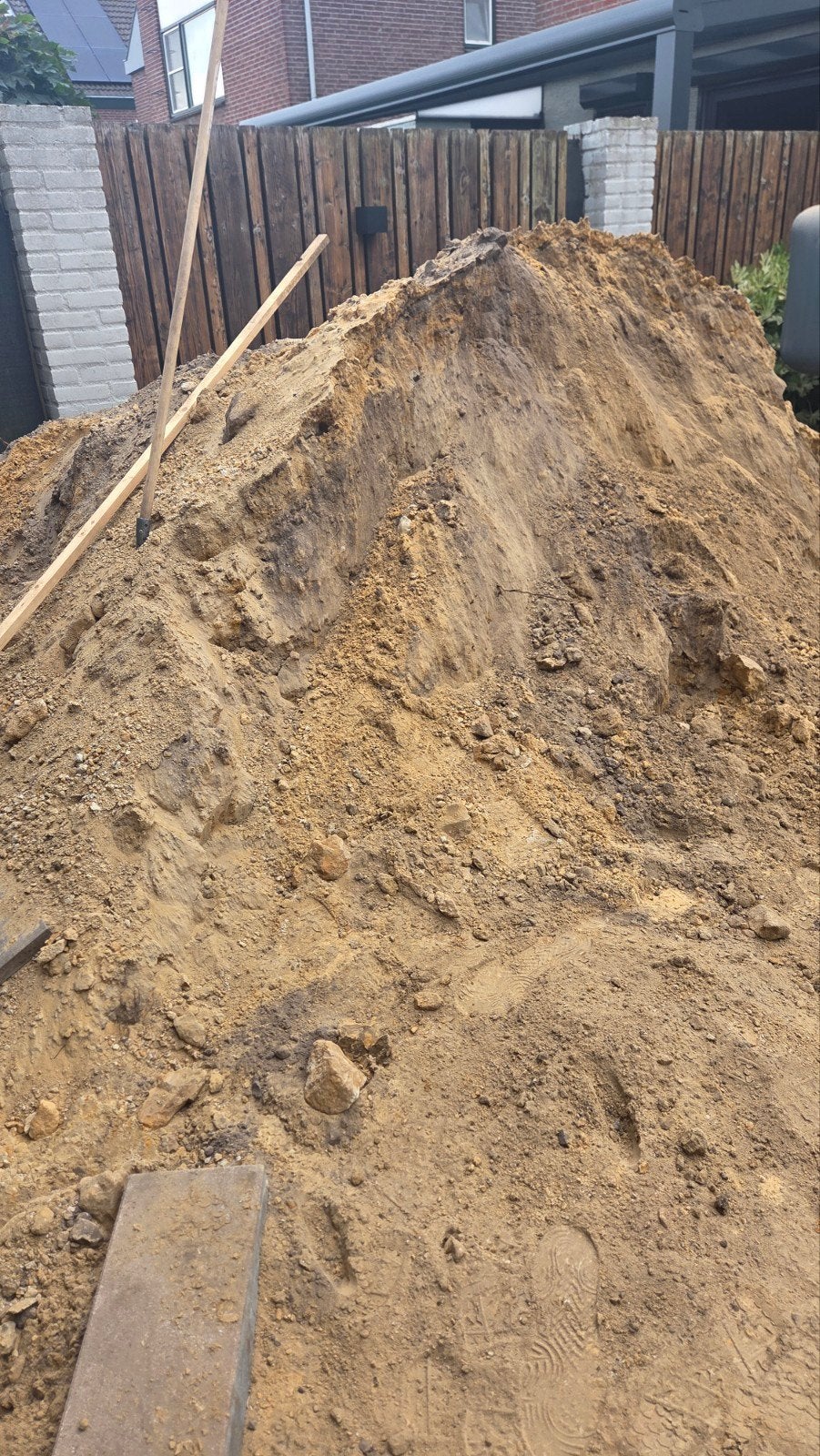 Gratis gele zand  af te halen, Tuin en Terras, Zand, Ophalen, Ophoogzand