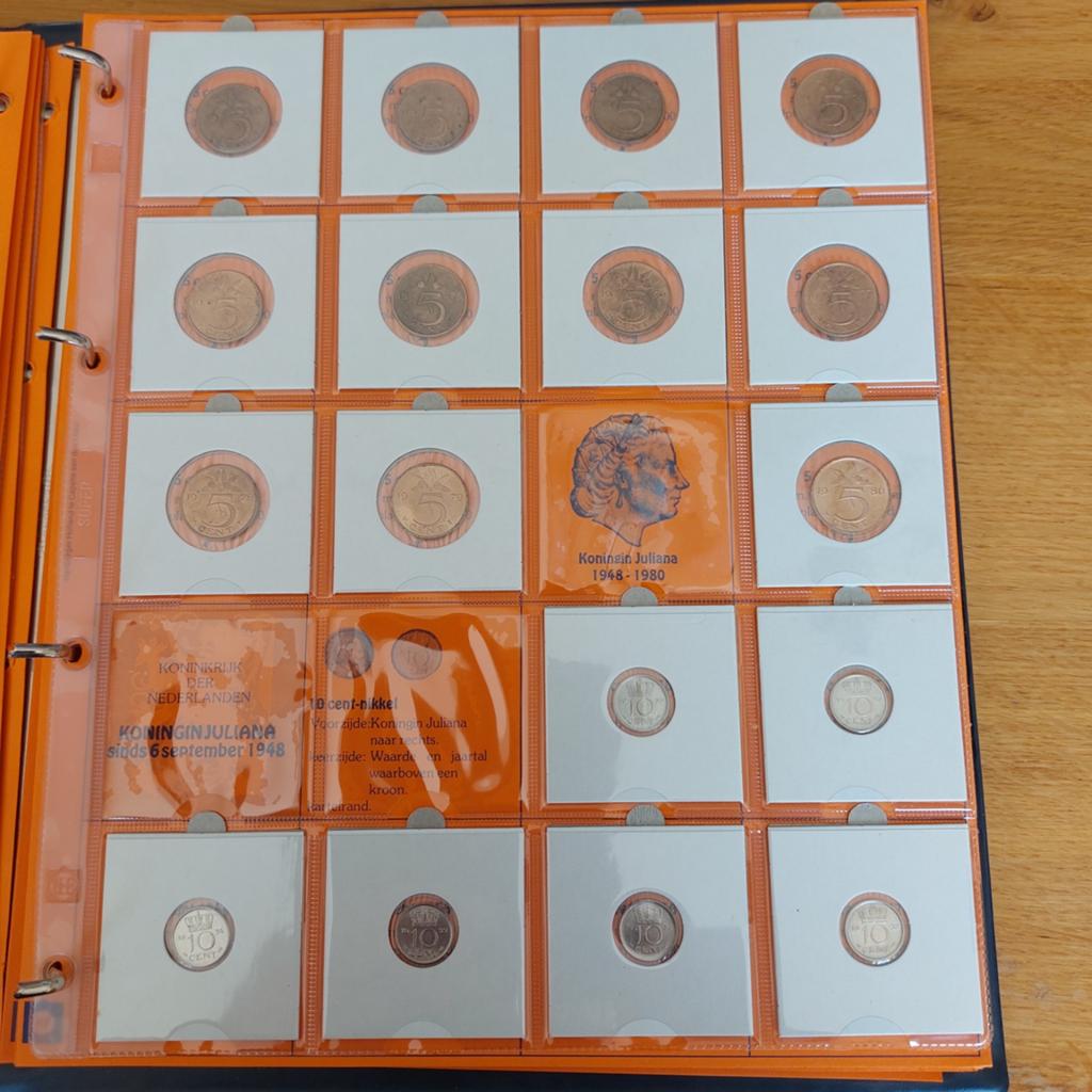 Verzameling Nederlandse munten Koningin Juliana, Ophalen of Verzenden, Koningin Juliana, 5 cent, Setje