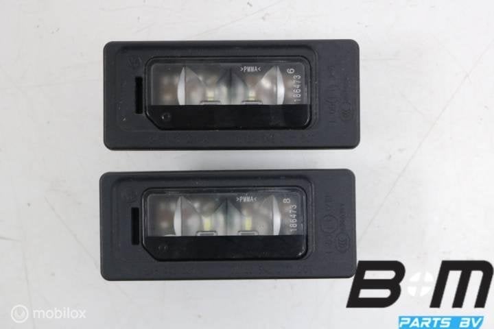 Set LED kentekenplaatverlichting VW Sharan 7N 3AF943021A, Gebruikt
