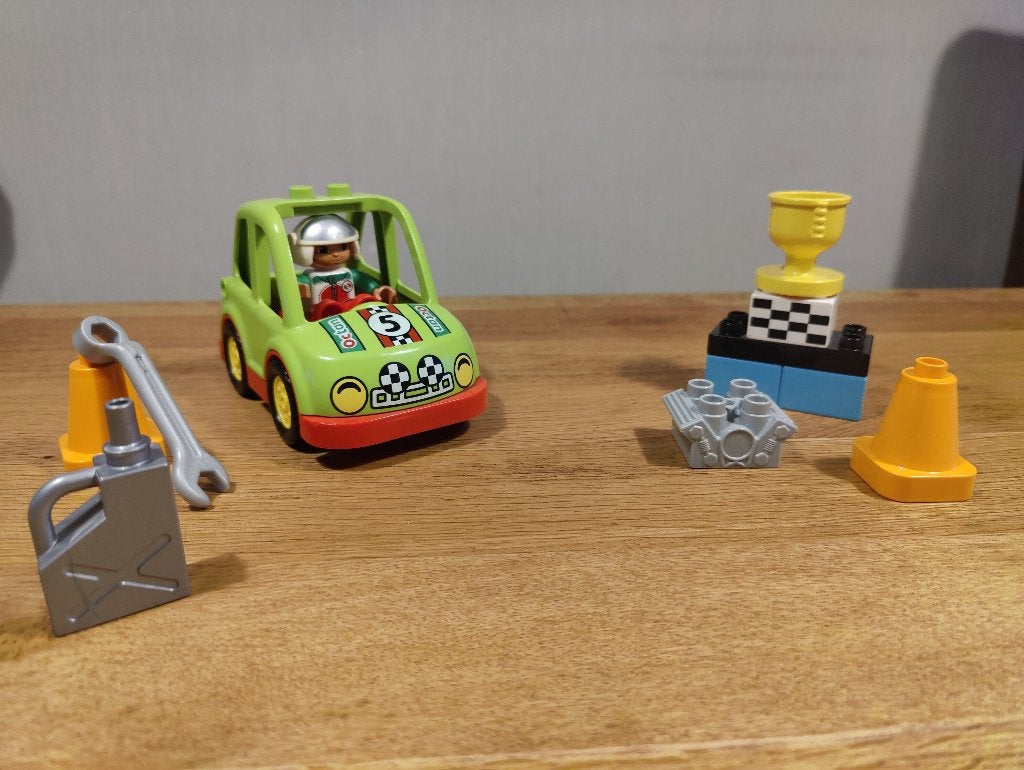 duplo Rally Car, Gebruikt, Ophalen of Verzenden, Compleet, Duplo