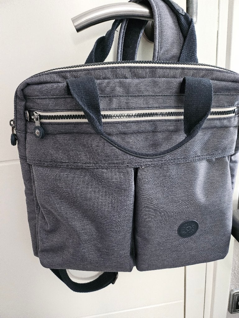 Kipling hand/rugzak Komori, Ophalen of Verzenden, Zo goed als nieuw, Blauw, Overige typen