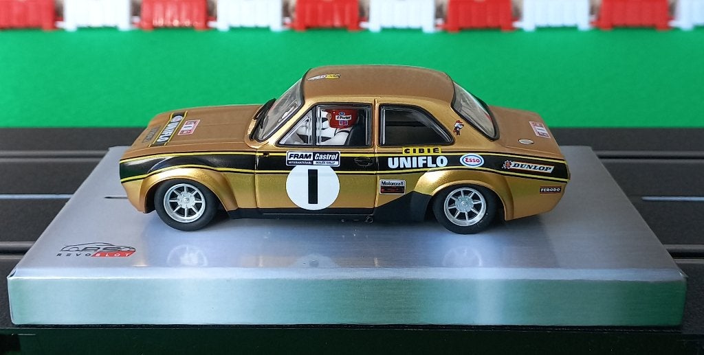 Revoslot Slotcar Ford Escort MKI  1600RS #1, Overige merken, Racebaan, Nieuw, Ophalen of Verzenden