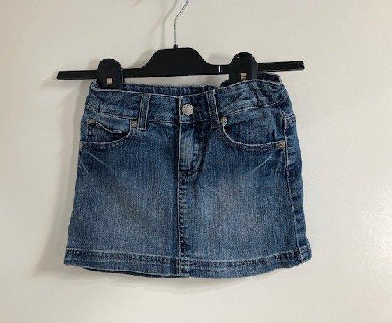 Gaaf spijker rokje Benetton maat 122-128, Kinderen en Baby's, Kinderkleding | Maat 122, Meisje, Ophalen of Verzenden, Zo goed als nieuw