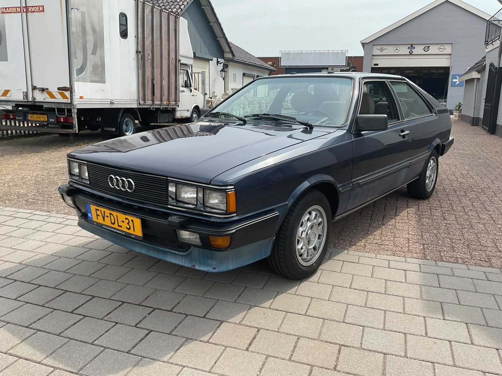 Audi Coupe 1.9 Gt5s 1981 Blauw originele staat !, Auto's, Audi, Particulier, Coupe, Benzine, Coupé, Handgeschakeld, Geïmporteerd