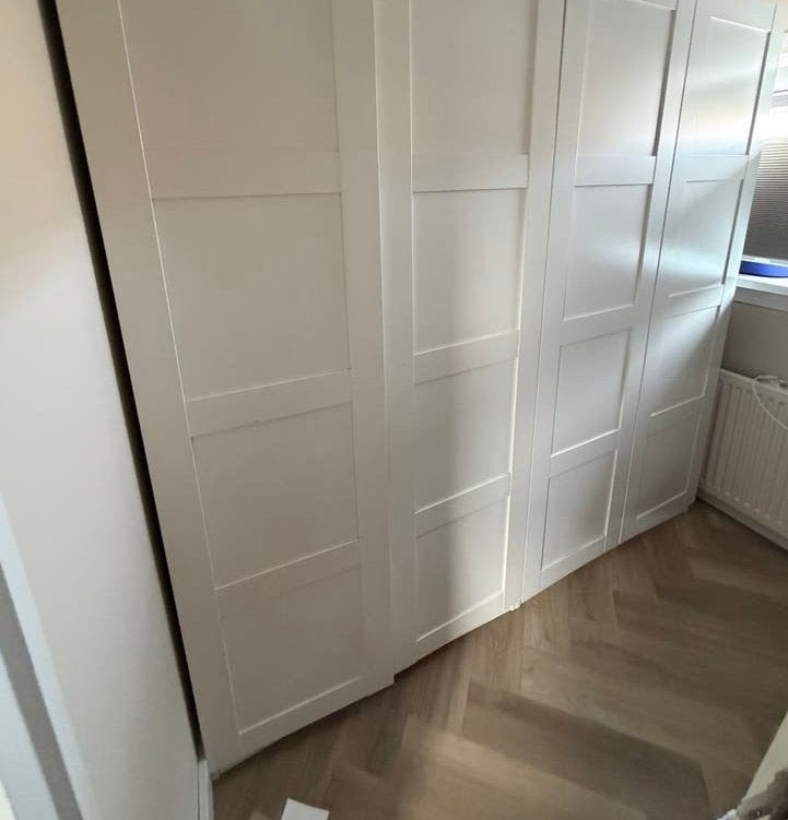 Pax kast deuren BERGSBO 4x, Ophalen, Gebruikt, 200 cm of meer, 50 tot 100 cm