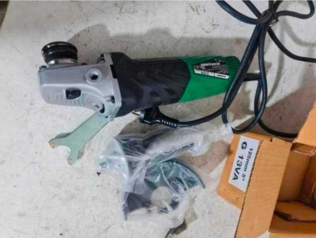 HiKOKI G13VA haakse slijpmachine Hitachi nieuw, Nieuw, N.v.t, N.v.t, Hikoki
